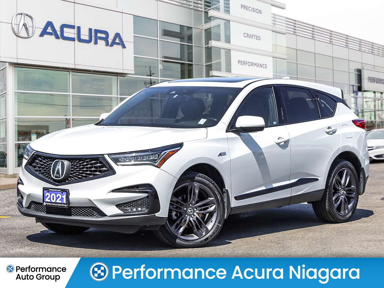 2021 Acura RDX A-Spec AWD / DEALER SERVICED / ONE OWNER