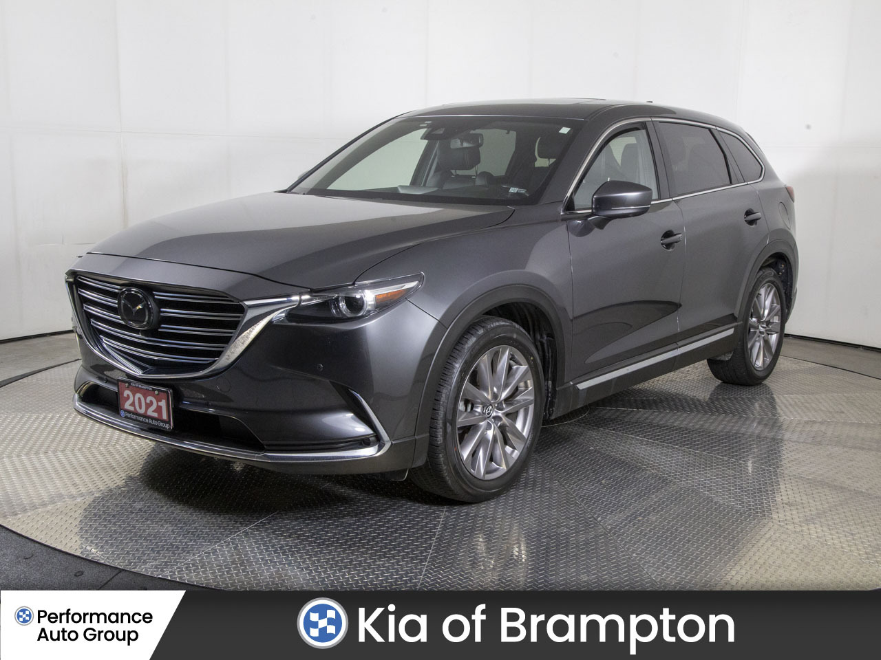 2021 Mazda CX-9 GT AWD 7 PASS CAP-CHAIRS LEATHER ROOF NAVI 360 CAM