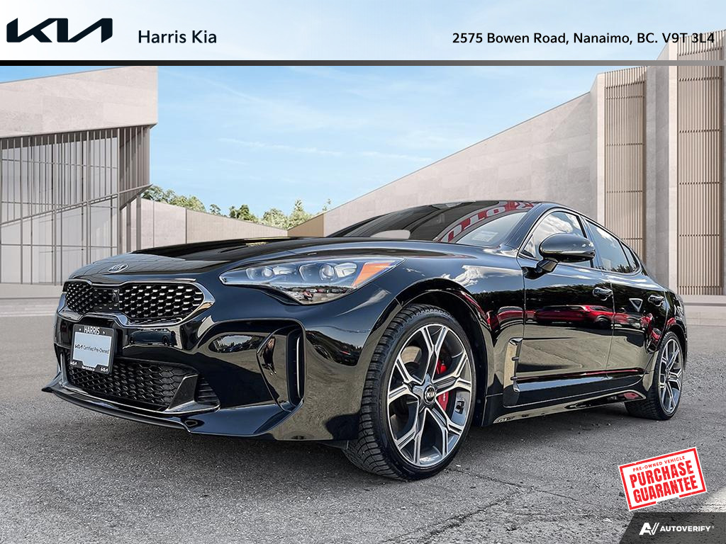 2021 Kia Stinger GT - Locally Owned/Sunroof 