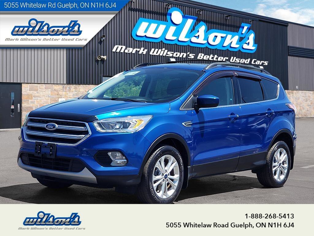 2017 Ford Escape SE 4WD, 2.0L, Tow Pkg, Nav, Power Seat, Heated Sea