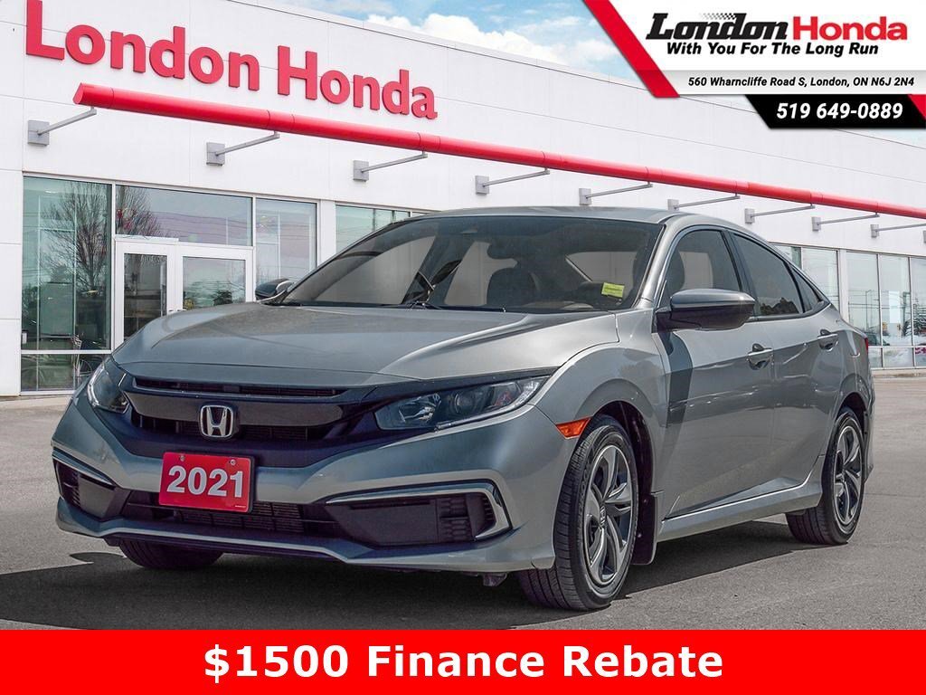 2021 Honda Civic Sedan LX | CARPLAY/ ANDROID | HEATED SEATS |