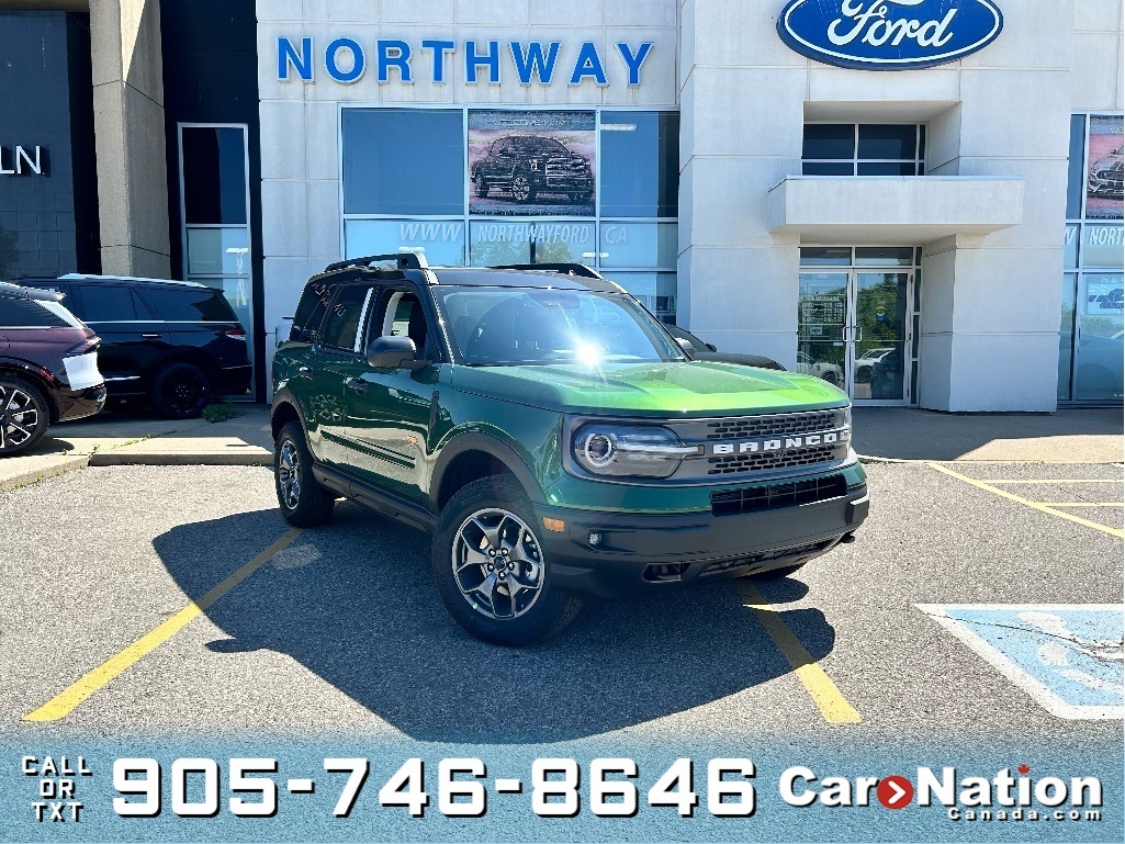 2024 Ford Bronco Sport BADLANDS 4X4 | 2.0L ECOBOOST | TOUCHSCREEN