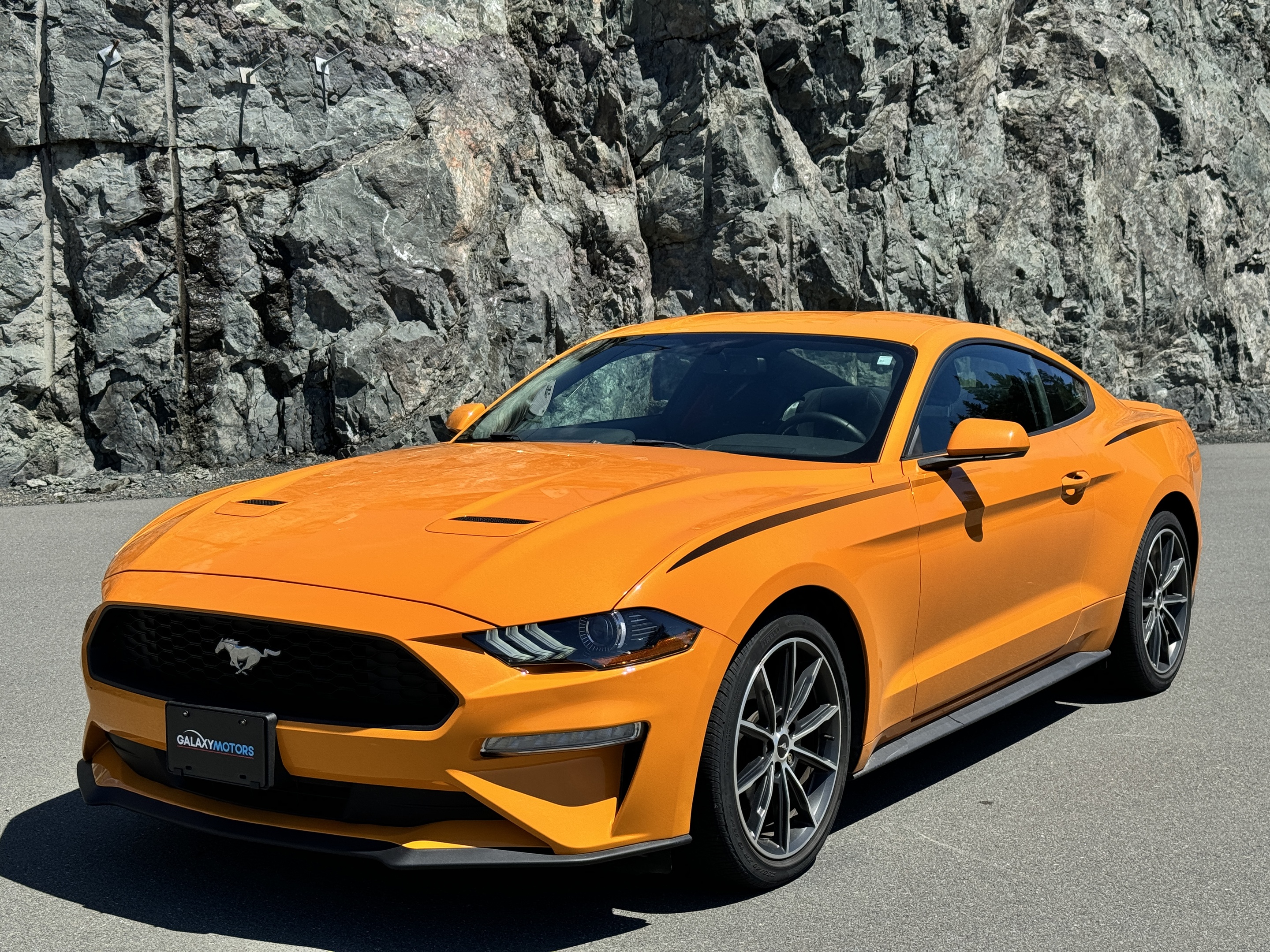 2019 Ford Mustang EcoBoost RWD-Compass,Remote Keyless Entry,A/C