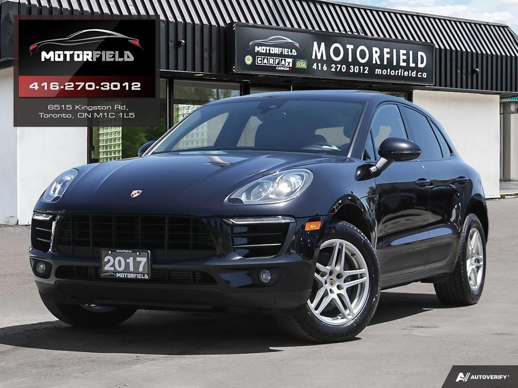 2017 Porsche Macan AWD *One Owner, Accident Free, Loaded*
