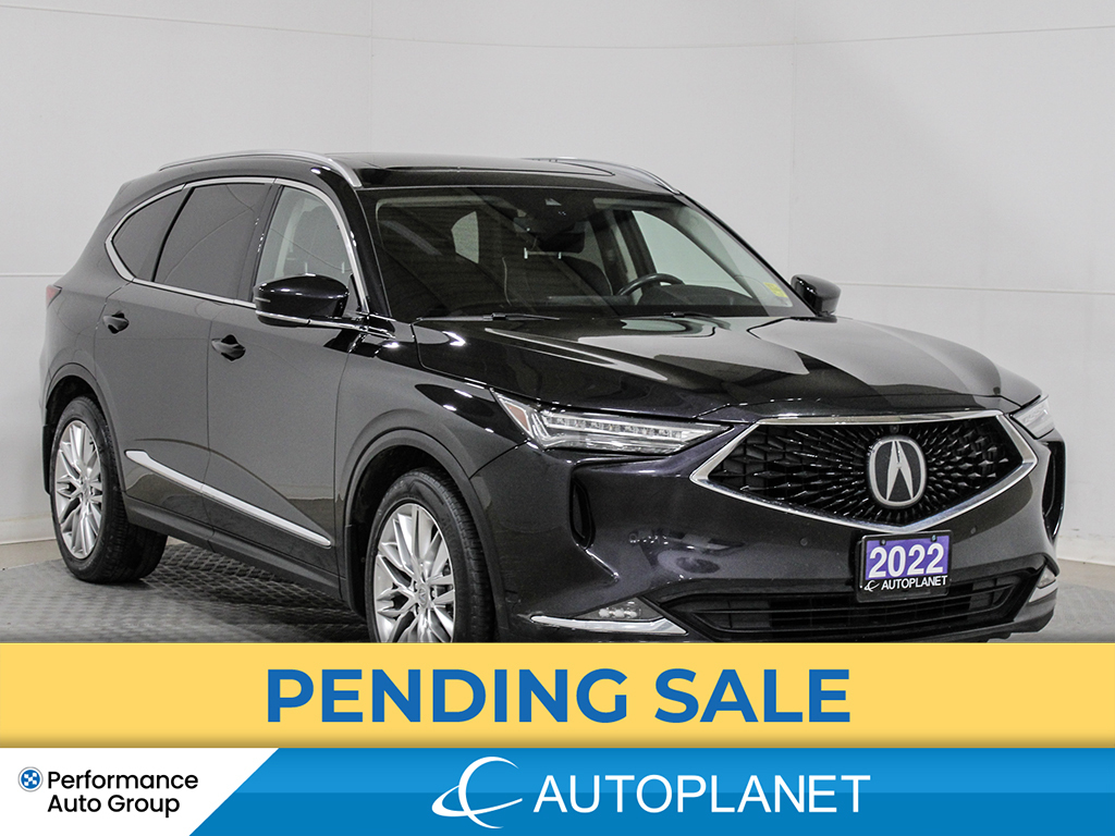 2022 Acura MDX Elite SH-AWD, 7-Seater, Heads Up Display, 360 Cam!