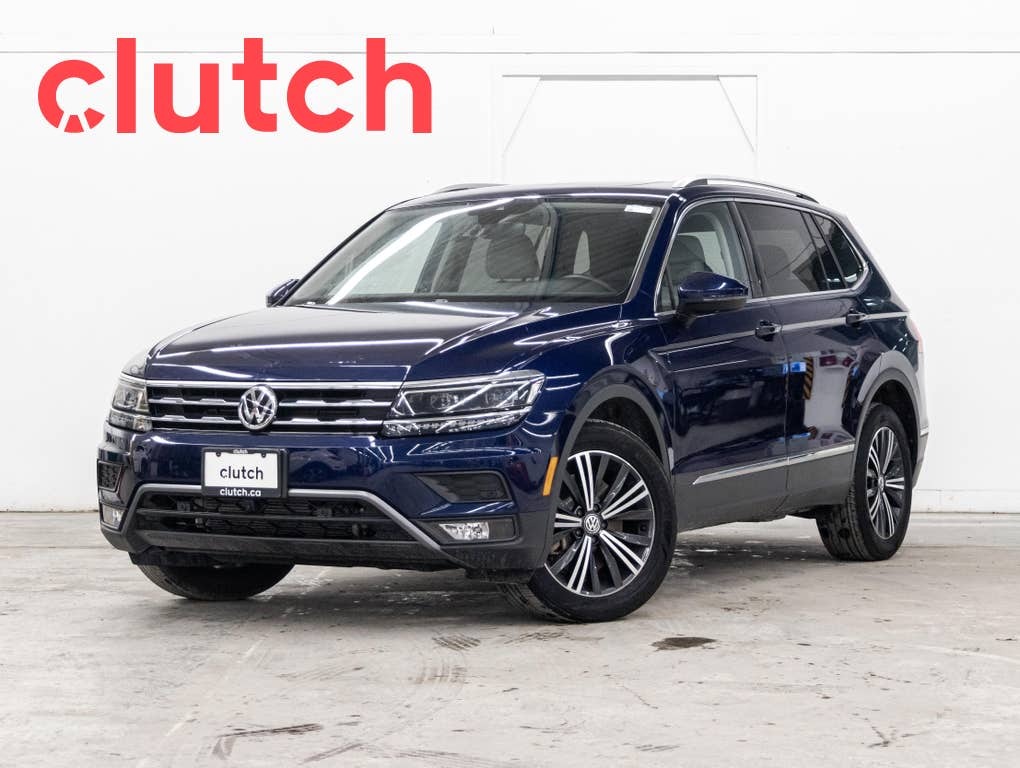 2021 Volkswagen Tiguan Highline AWD w/ Apple CarPlay & Android Auto, Pano