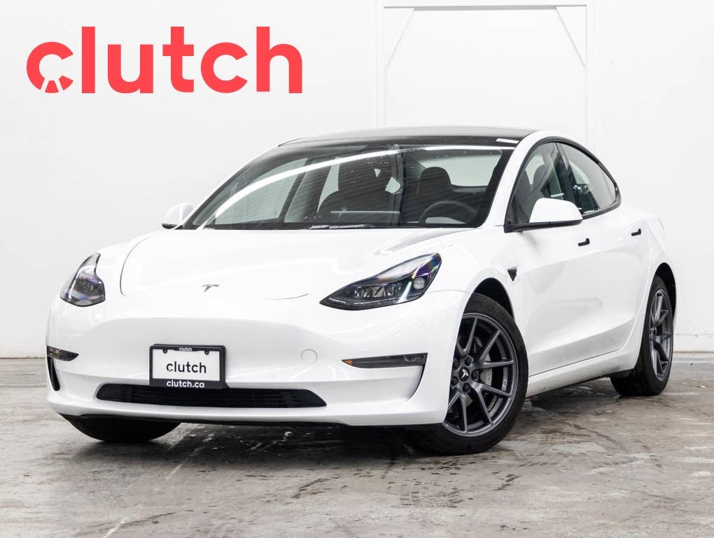 2022 Tesla Model 3 Long Range AWD w/ Autopilot, Rearview Cam, Bluetoo