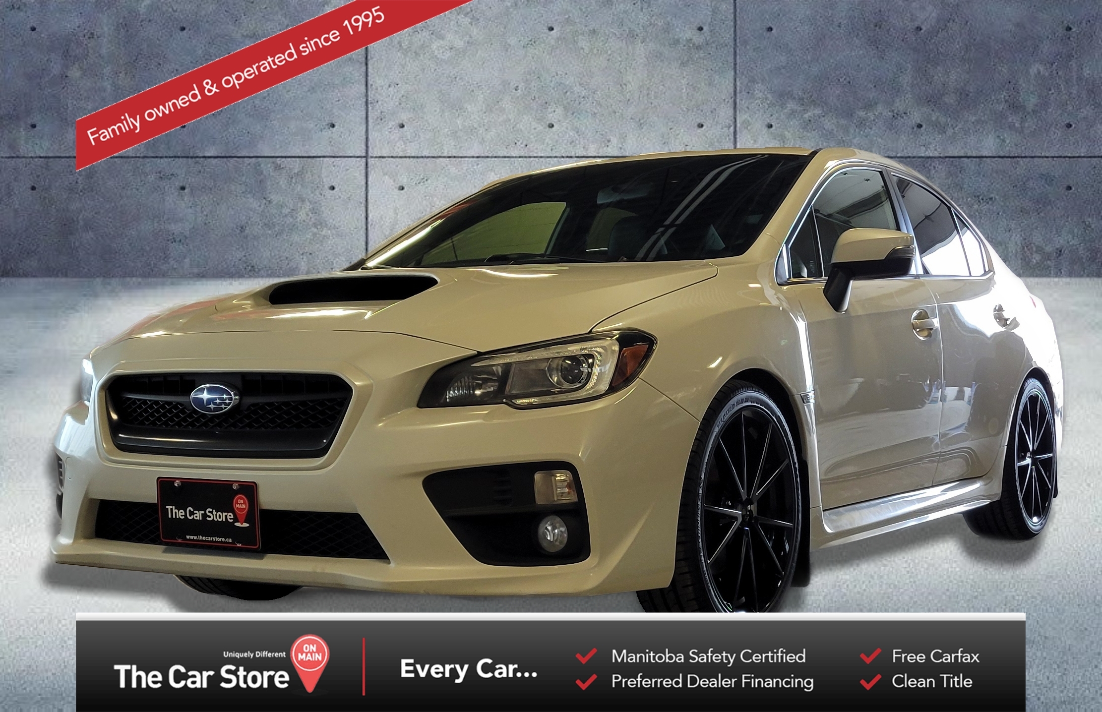 2017 Subaru WRX Sport-Tech Manual| Leather/Sunroof/Clean title!