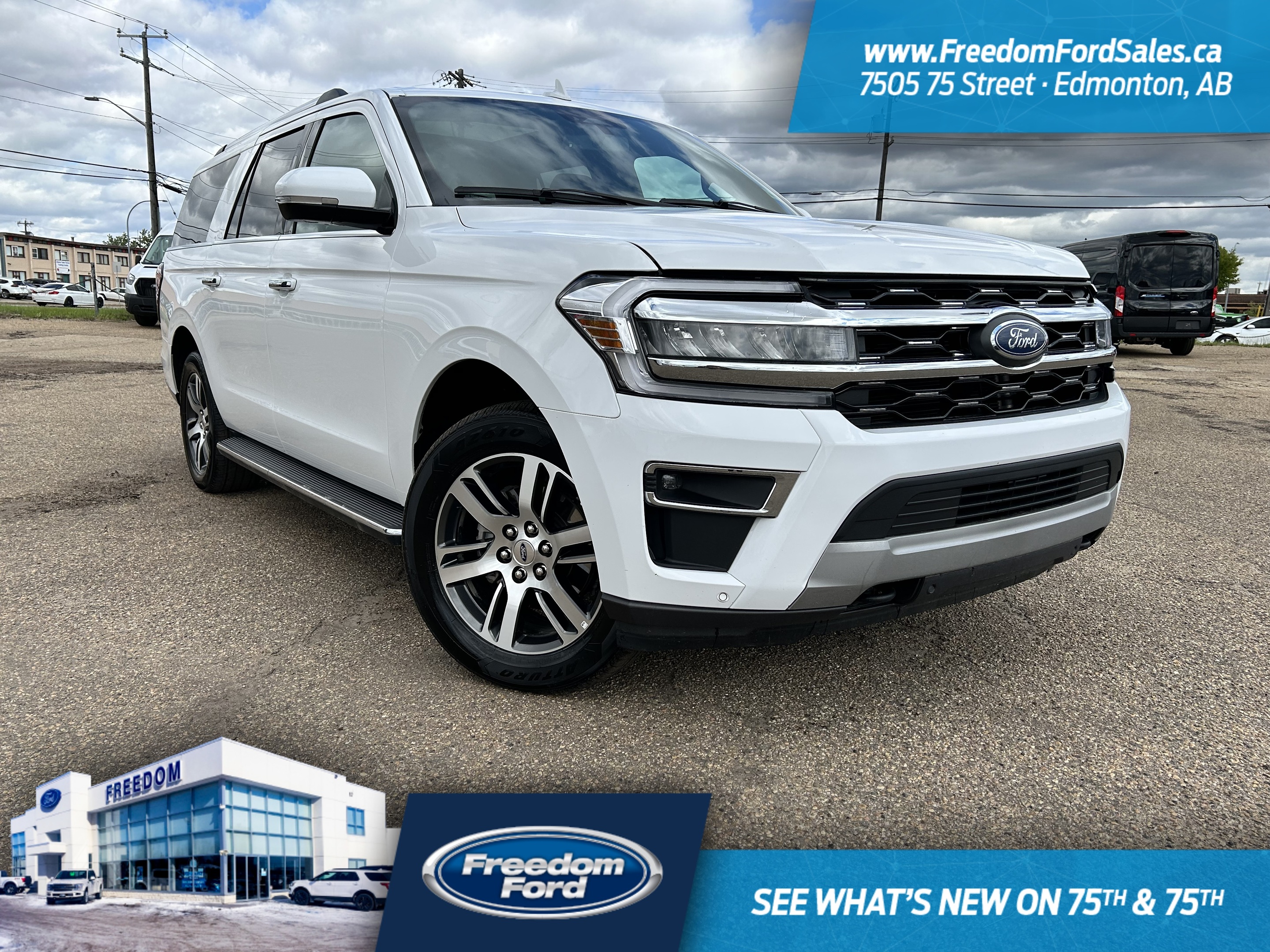 2022 Ford Expedition Max Limited Max | Rear Cam | Vista Roof | Climate Seat