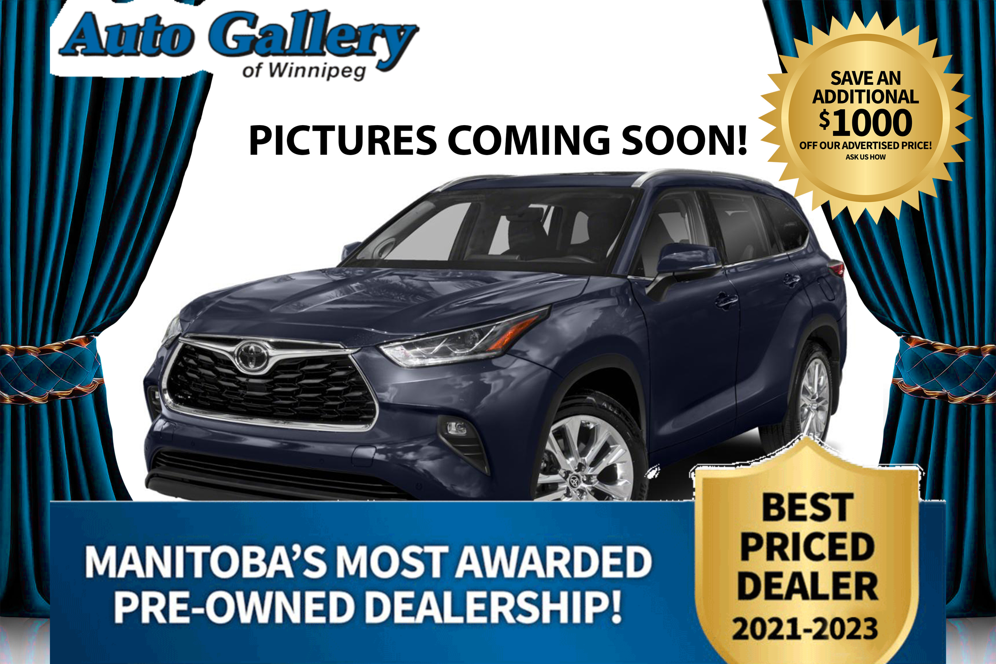 2021 Toyota Highlander Limited AWD, SUNROOF, LEATHER, HTD/CLD SEATS, JBL