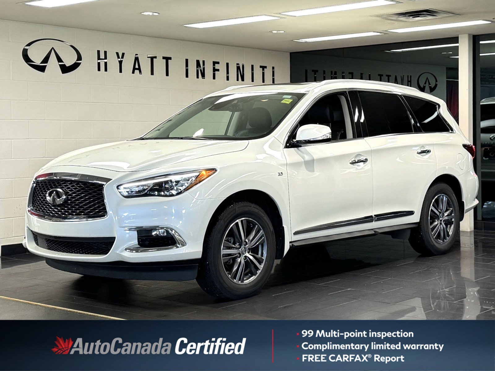 2020 Infiniti QX60 PURE - One Owner | 3rd Row Seat | Sunroof | Backup