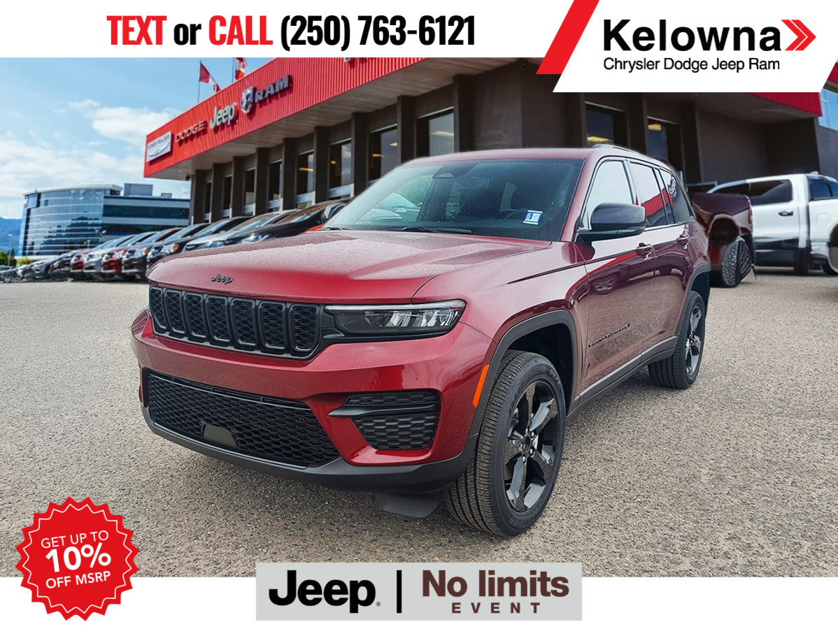 2024 Jeep Grand Cherokee Altitude 4X4 with Laredo Package