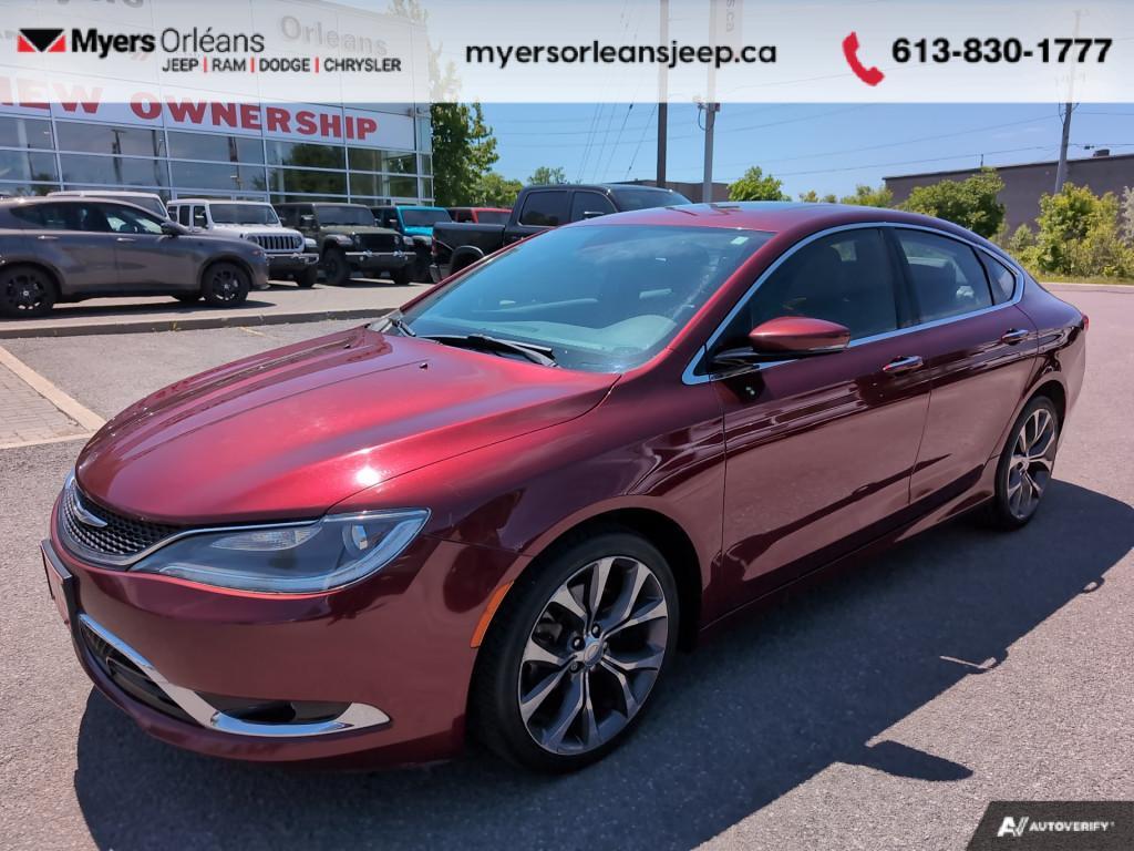 2015 Chrysler 200 C  - One owner - Leather Seats - $70.01 /Wk