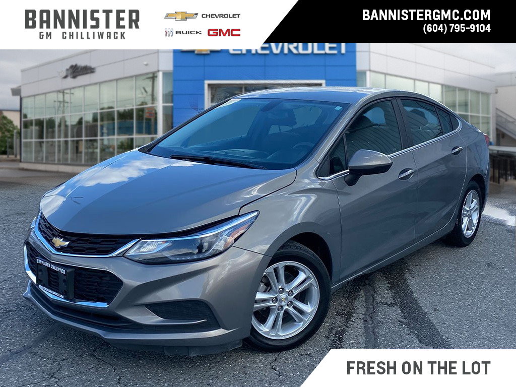 2018 Chevrolet Cruze LT Auto CERTIFIED PRE-OWNED RATES AS LOW AS 4.99% 