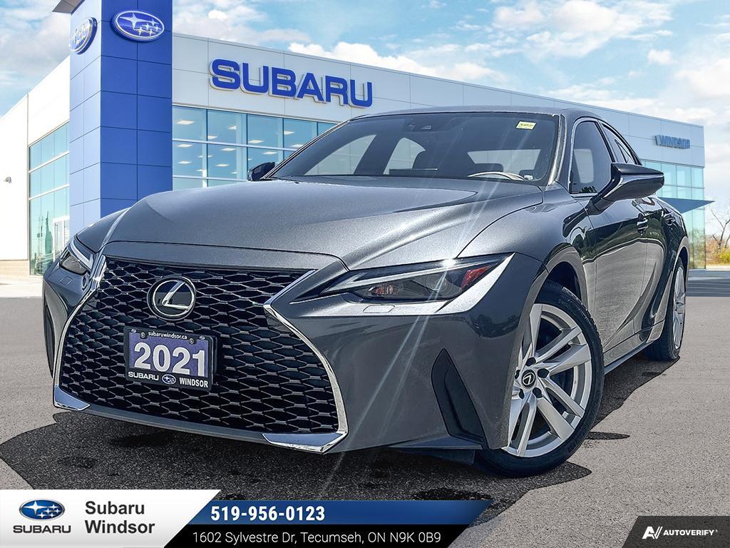 2021 Lexus IS IS 300 AWD | LCL TRADE | LOW KM's | TAN LEATHER