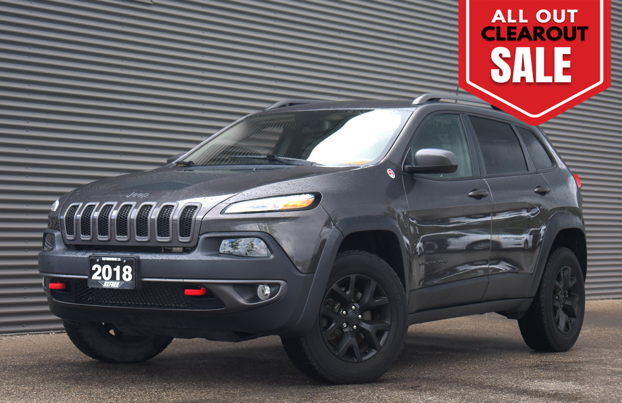 2018 Jeep Cherokee Trailhawk Well Maintained, Highly Equipped,  Off R