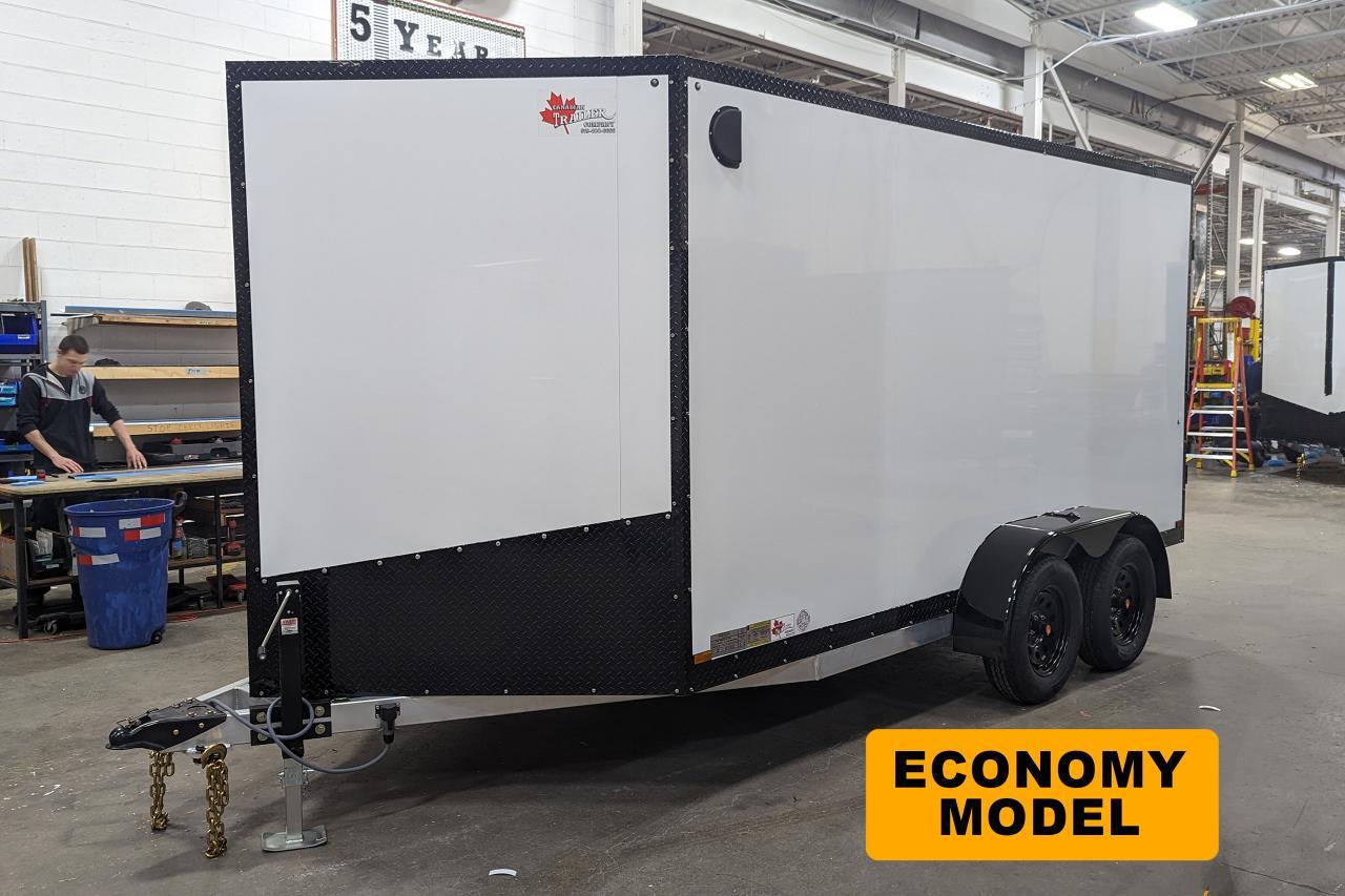 2024 Canadian Trailer Company 7x14 V Nose Cargo Trailer Econo model