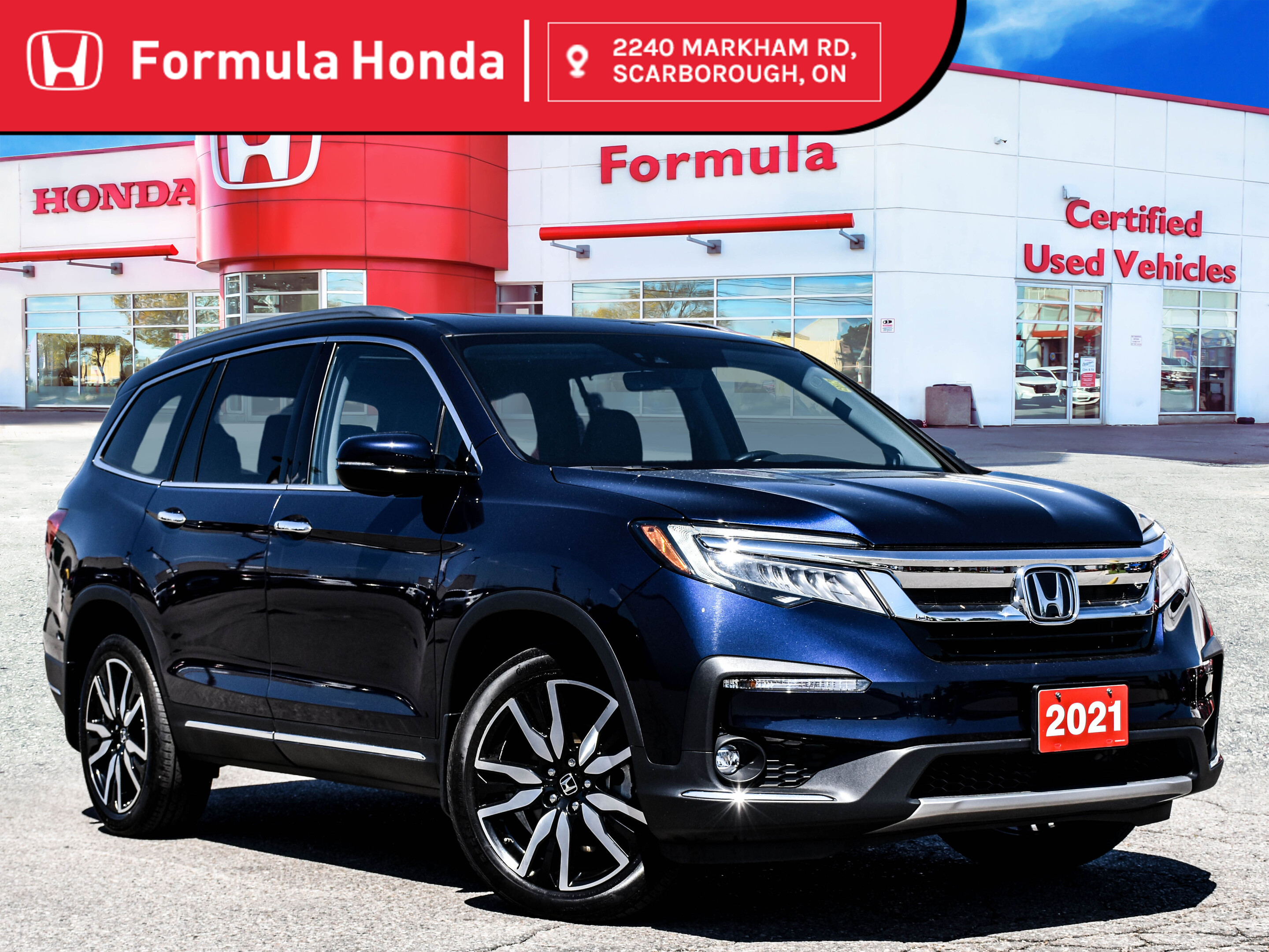2021 Honda Pilot Touring | No Accident | One Owner