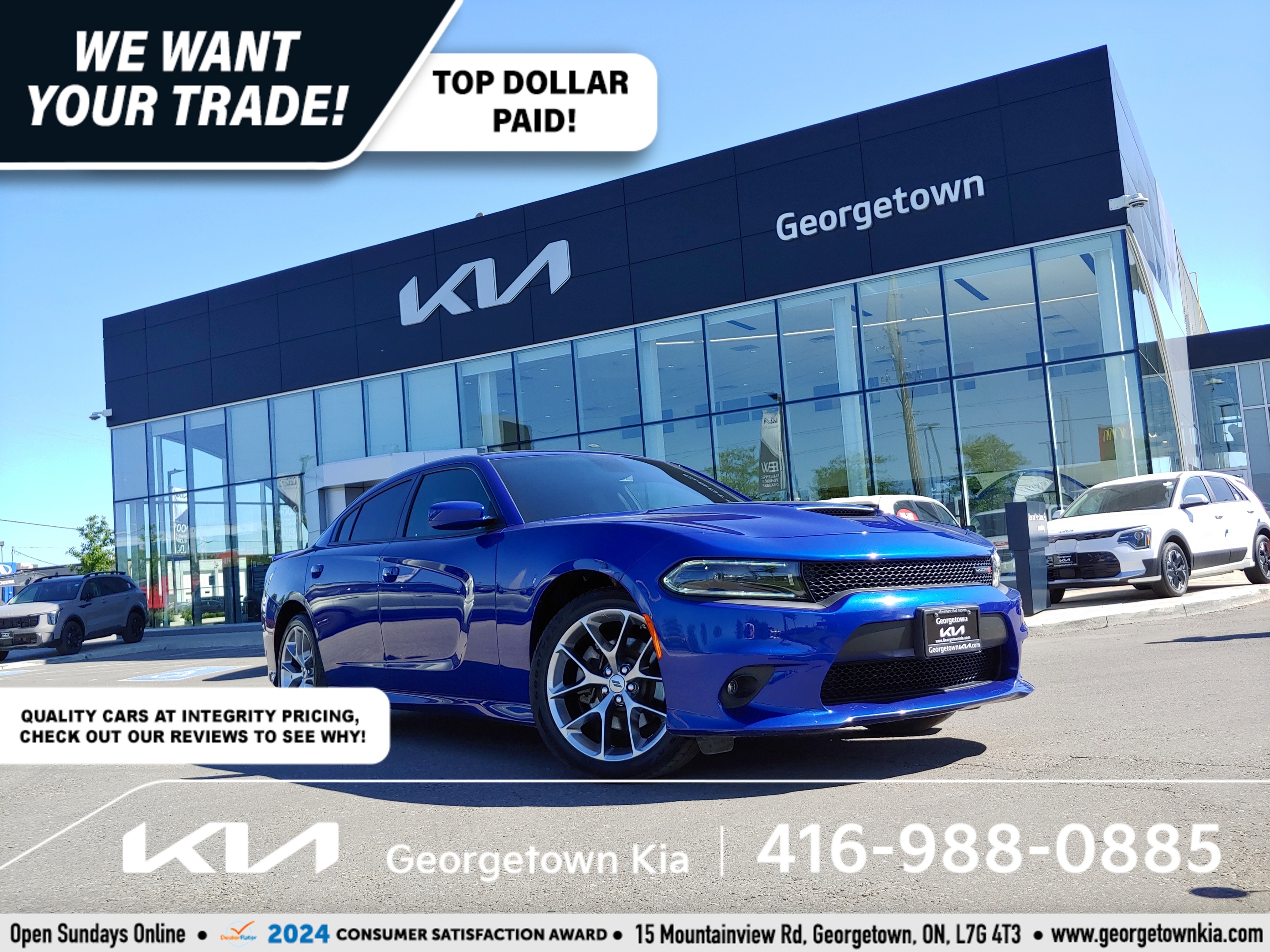 2022 Dodge Charger GT 3.6L RWD | 49K KM | PWR GROUP | ALLOYS