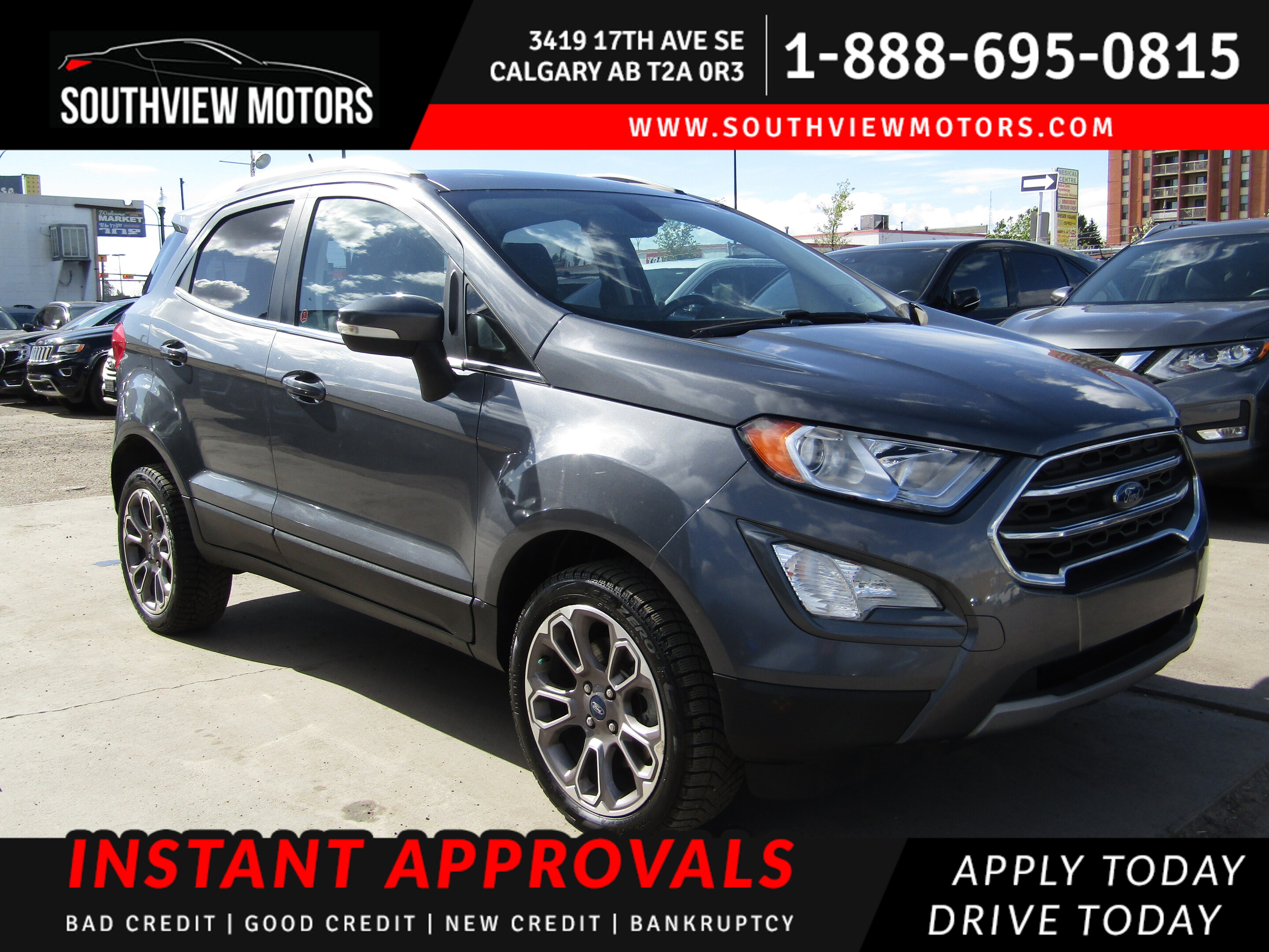 2019 Ford EcoSport TITANIUM 4WD 2.0L B.S.A/NAV/CAM/ROOF/LEATHER