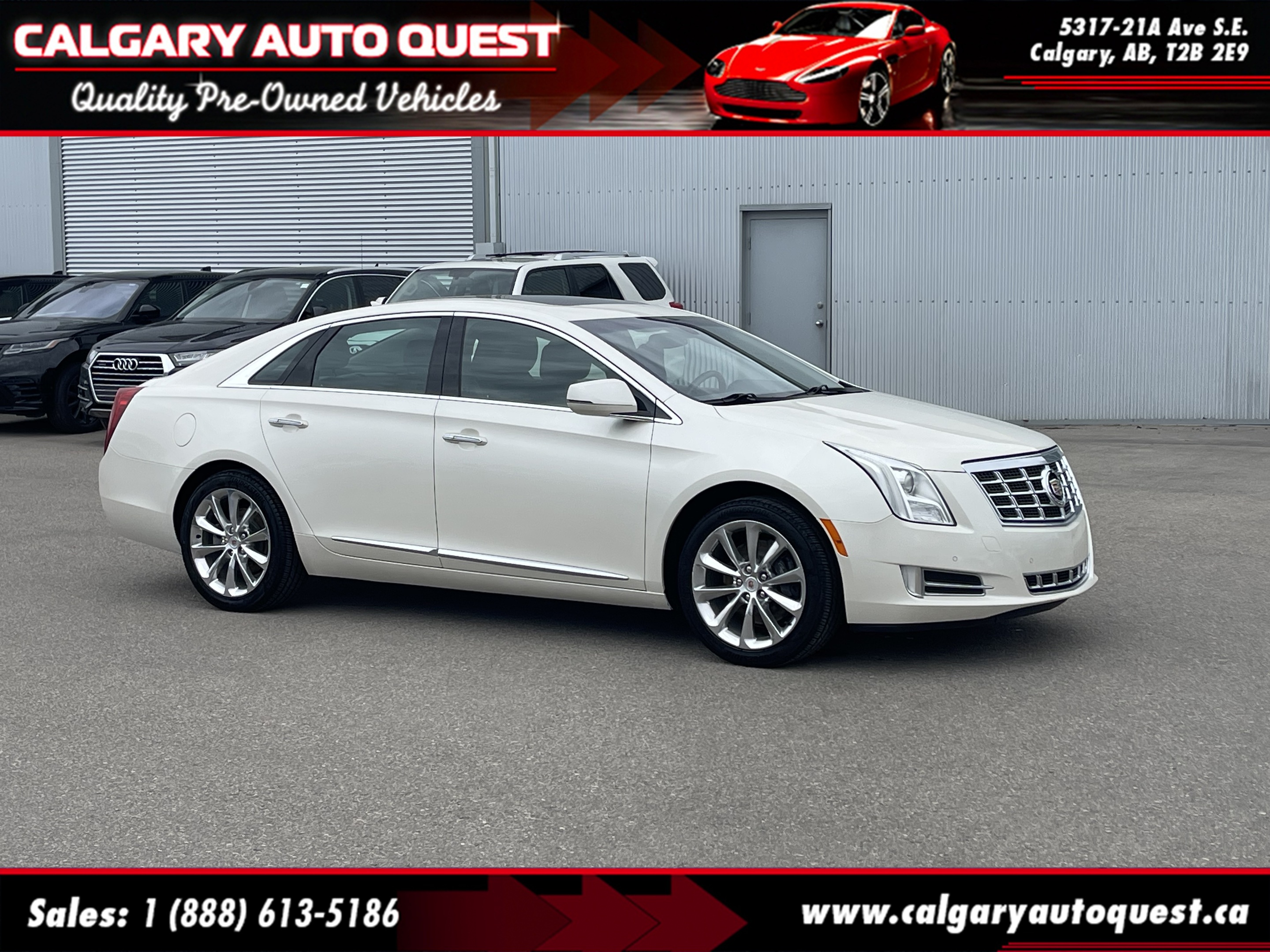 2013 Cadillac XTS Luxury Collection AWD B.CAM/LEATHER/ROOF