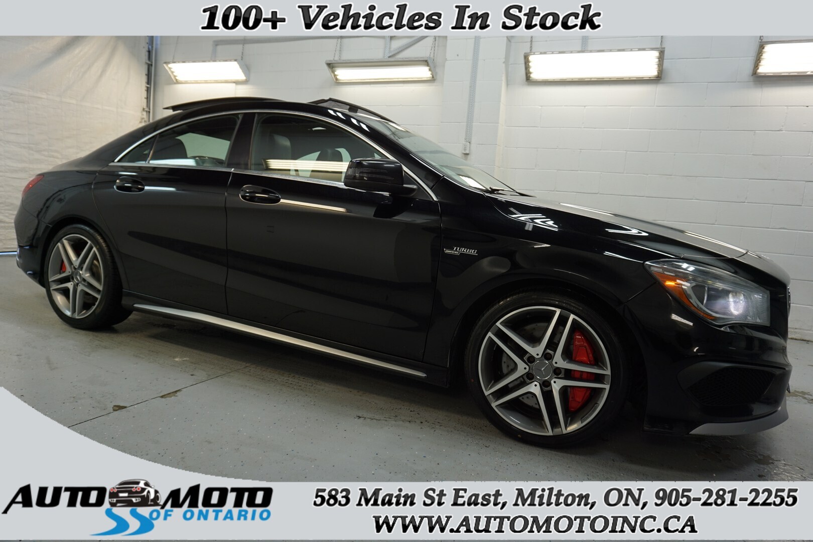 2014 Mercedes-Benz CLA-Class 45 AMG 2.0T AWD CERTIFIED CAMERA SUNROOF HEATED LE