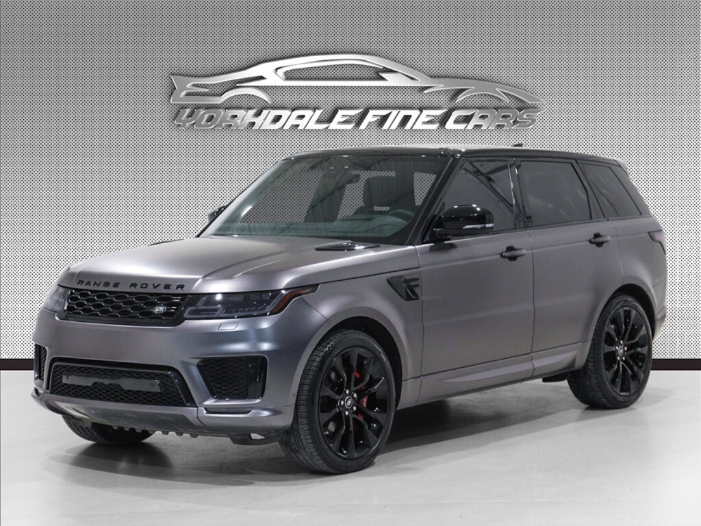 2021 Land Rover Range Rover Sport HST Package / Meridian Sound / Panoramic / CarPlay