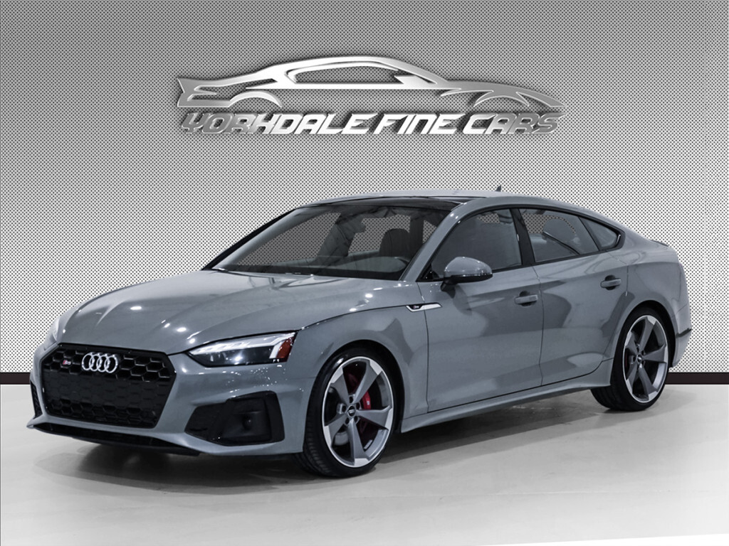2020 Audi S5 Sportback / Progressiv Pkg / Black Optics / Red In