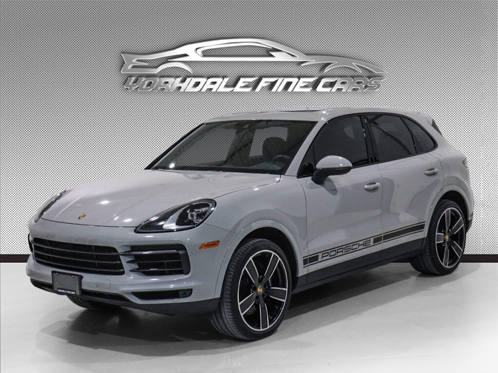 2021 Porsche Cayenne / Chalk Paint / Bose Sound / Panoramic / CarPlay /