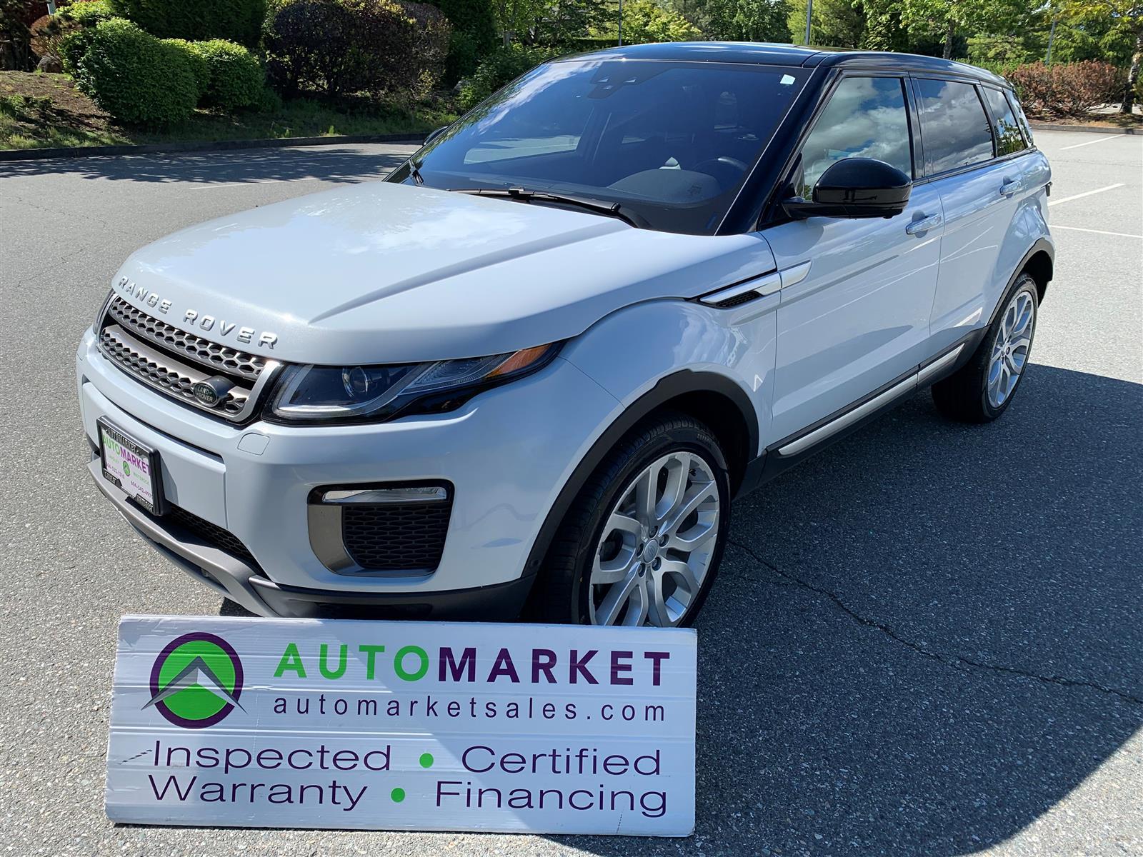 2017 Land Rover Range Rover Evoque HSE Si4 LOADED, WARRANTY, FINANCING, INSPECTED W/ 
