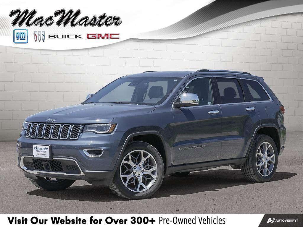 2021 Jeep Grand Cherokee LIMITED 4X4, NAV, ROOF, LUX GROUP II, 1-OWNER!
