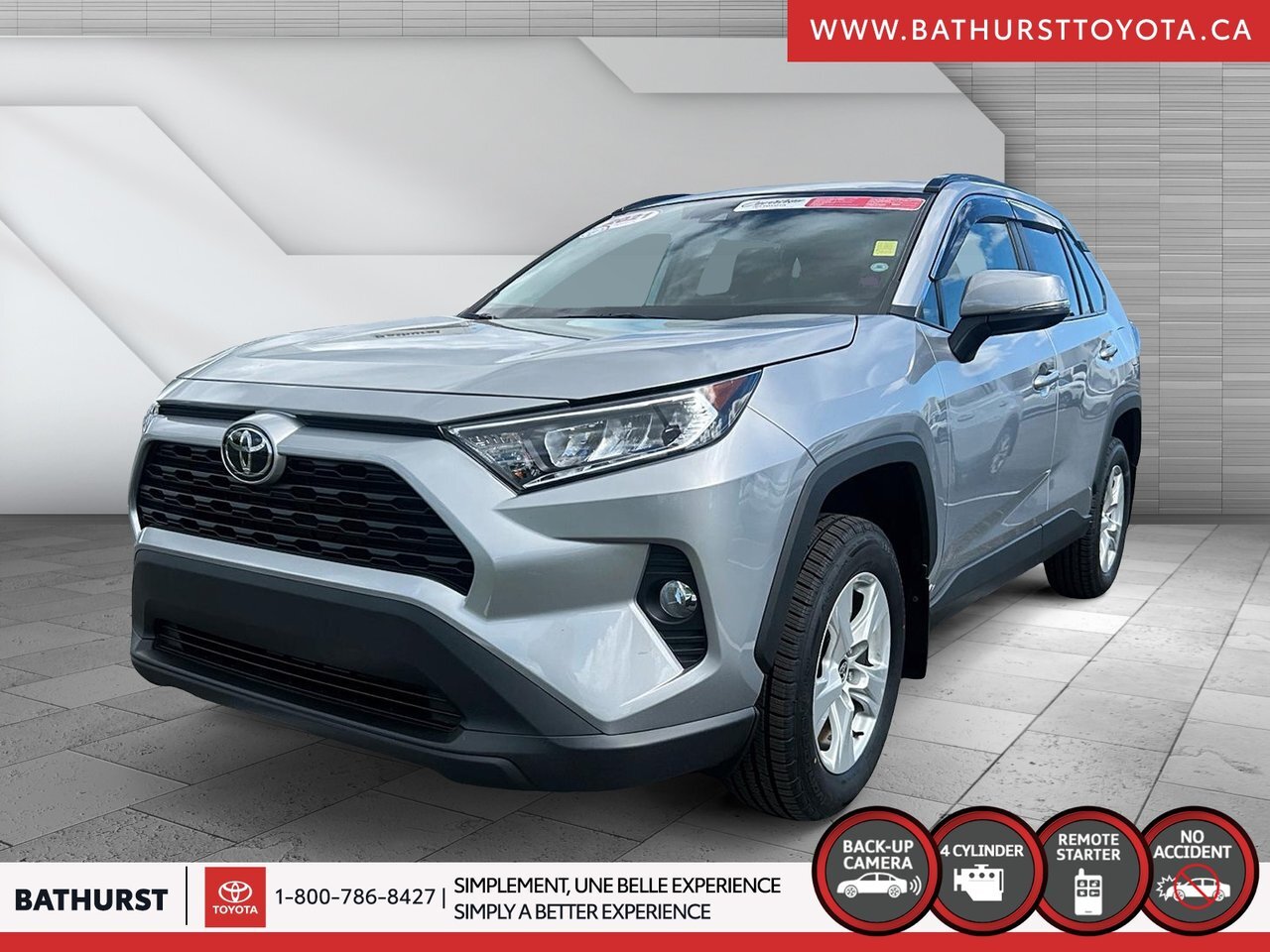 2021 Toyota RAV4 XLE CLEAN CARFAX!!! ONE OWNER!!! / CARFAX PROPRE!!