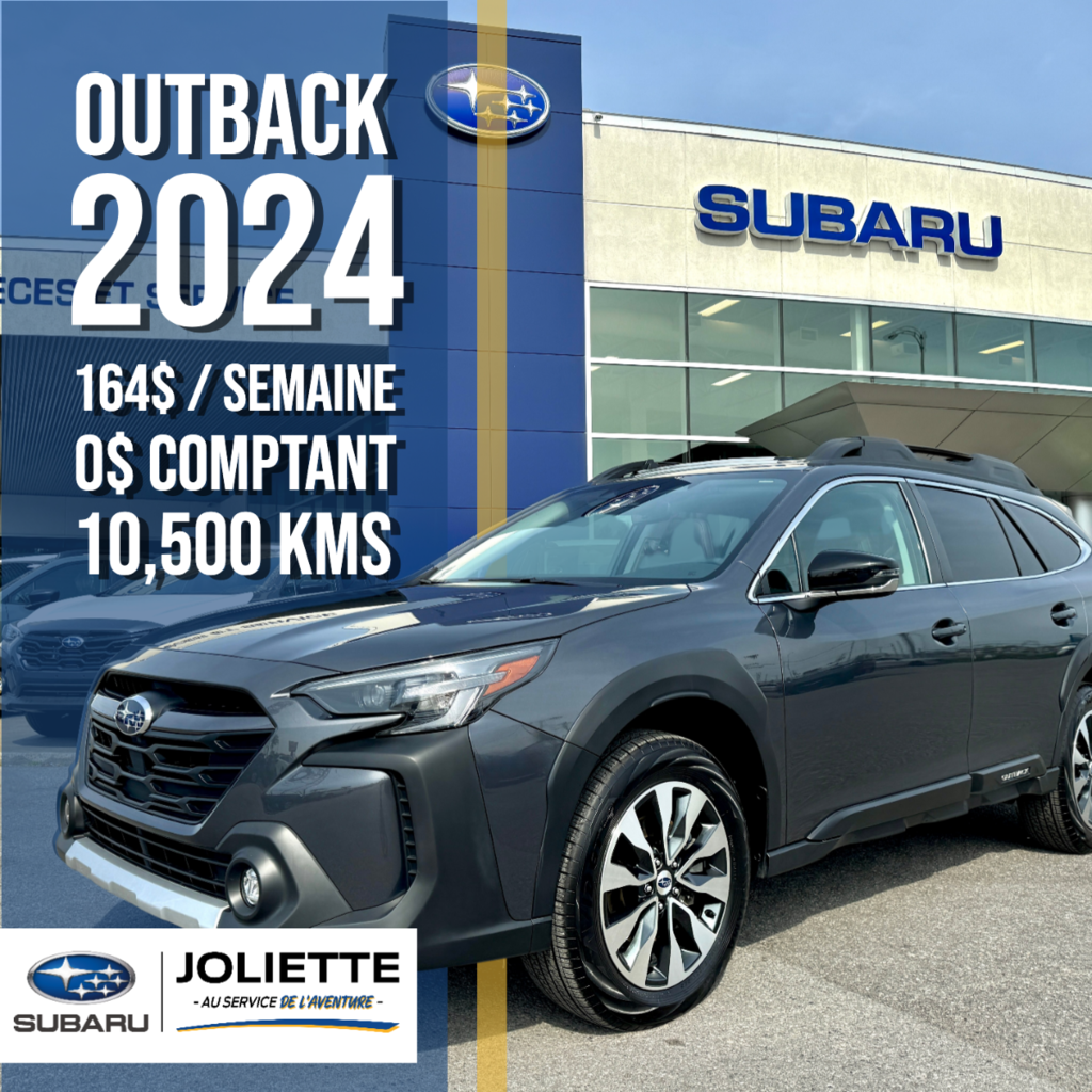2024 Subaru Outback Limited XT Très bas kilométrage |  Intérieur en cu