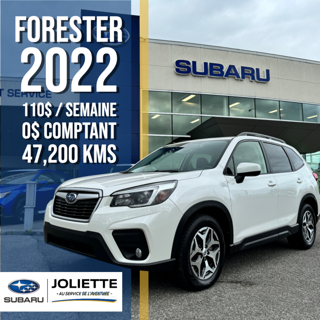 2021 Subaru Forester Convenience Bas kilométrage | Tout inspecté et net