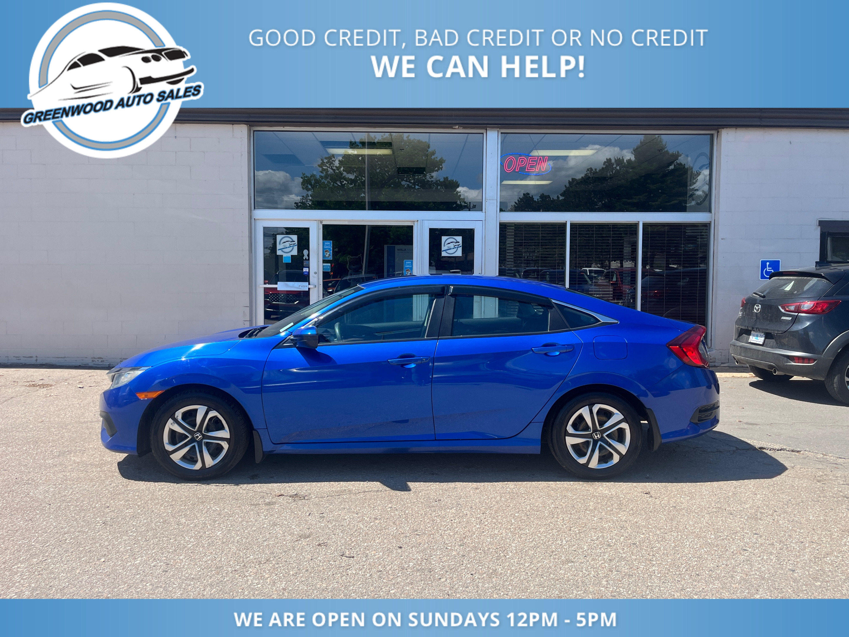2016 Honda Civic LX PRICED TO MOVE! BACKUP CAM! CALL NOW!
