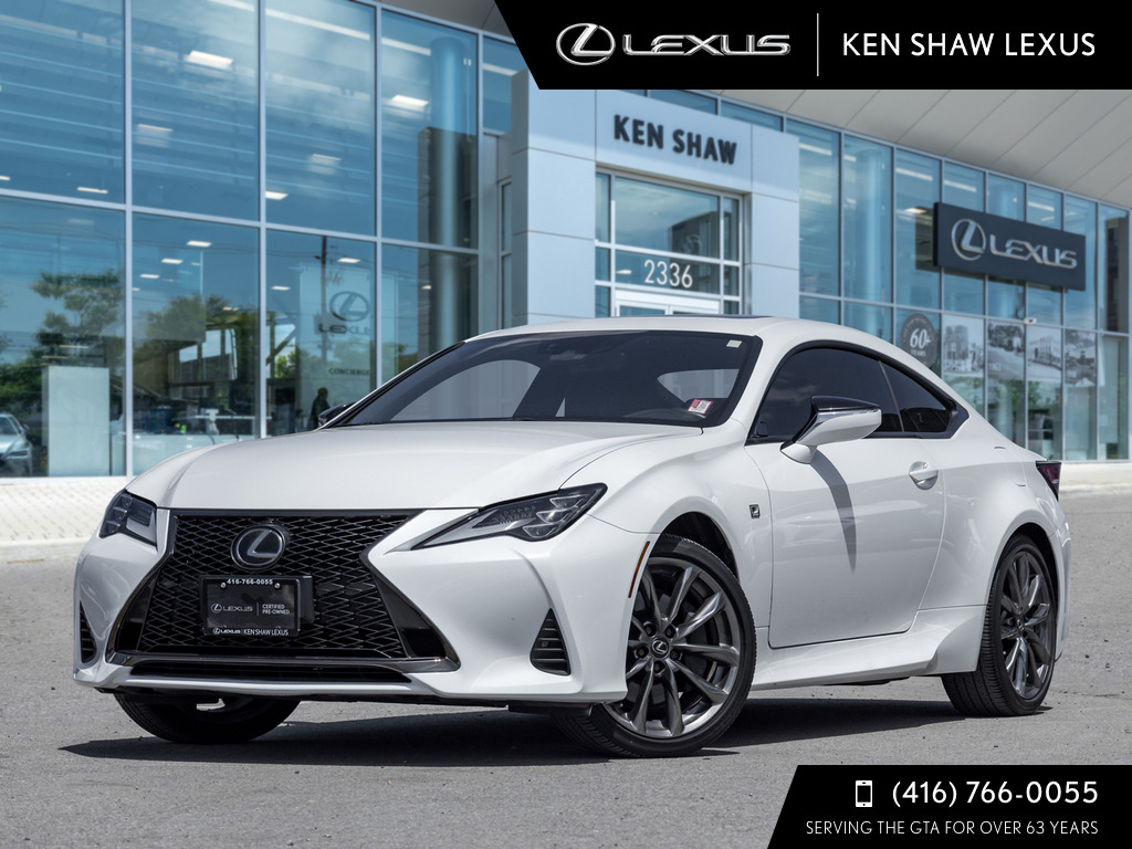 2019 Lexus RC ** F Sport Package 2 ** Certified ** Clean Carfax 