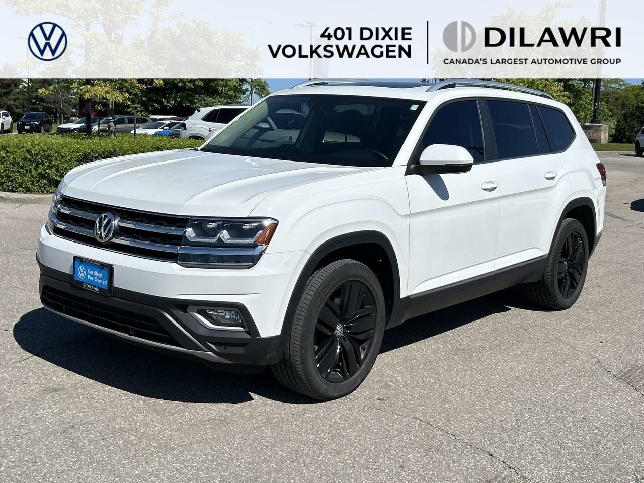 2019 Volkswagen Atlas Highline One Owner| Clean Carfax| AWD| Alloy Wheel
