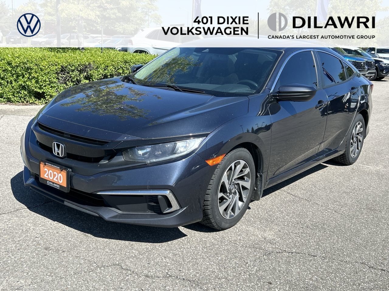 2020 Honda Civic Sedan EX One Owner| Clean Carfax| Alloy Wheels| Sunroof|