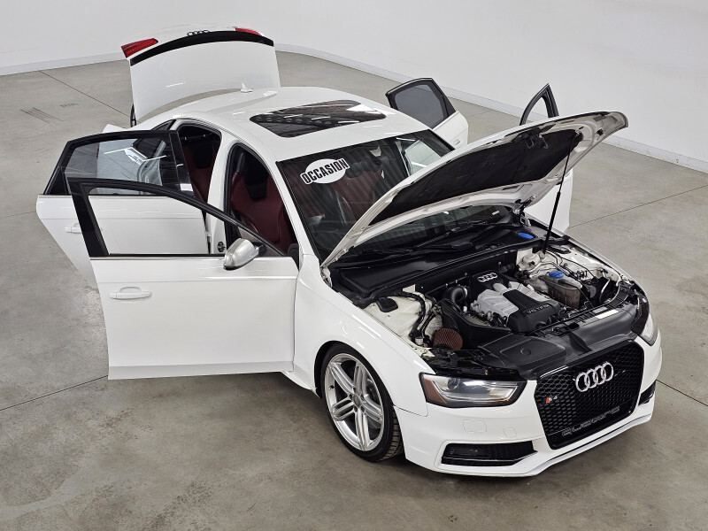 2014 Audi S4 	PROGRESSIV S-LINE V6 3.0T QUATTRO CUIR ROUGE*	
