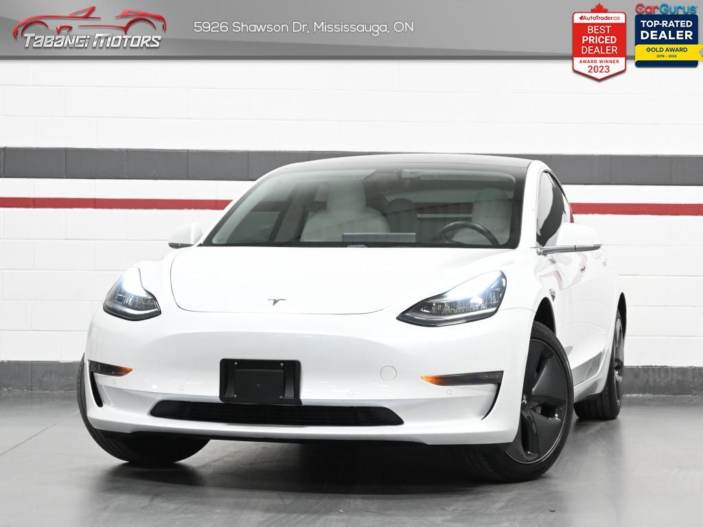 2020 Tesla Model 3 Standard Range Plus   No Accident White Interior A