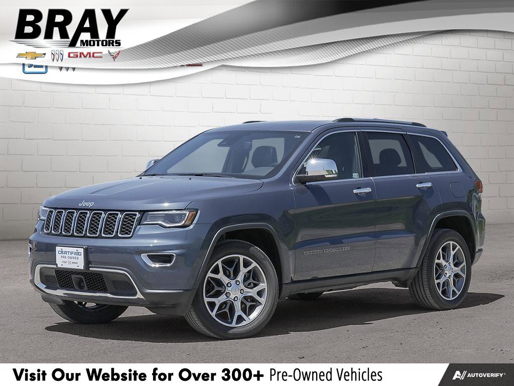 2021 Jeep Grand Cherokee LimitedLIMITED 4X4, NAV, ROOF, LUX GROUP II, 1-OWN
