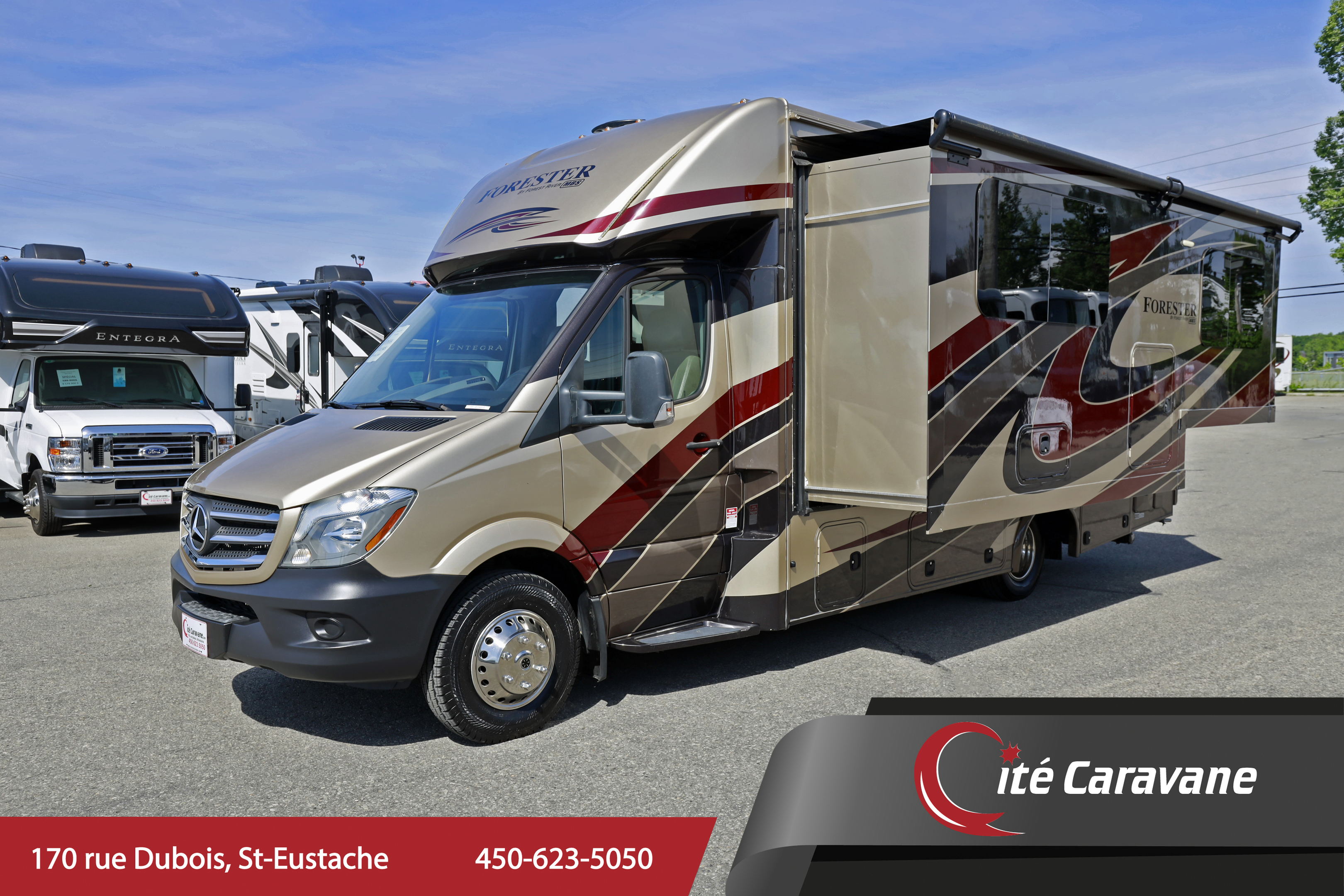 2019 Forest River Forester 2401W 1 extension B+ Mercedes Sprinter 