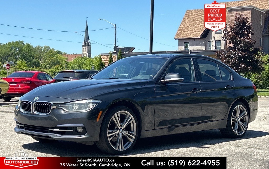 2017 BMW 3 Series 330i xDrive AWD * Accident Free * Certified