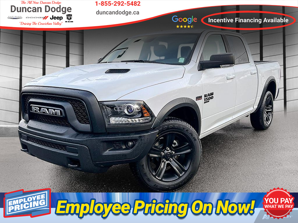 2022 Ram 1500 Classic 4X4, Trailer Package, Climate Control, Bluetooth. 