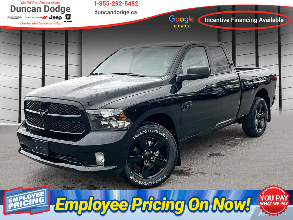 2023 Ram 1500 Classic 4X4, Bluetooth, Cruise Control, A/C, Towing. 