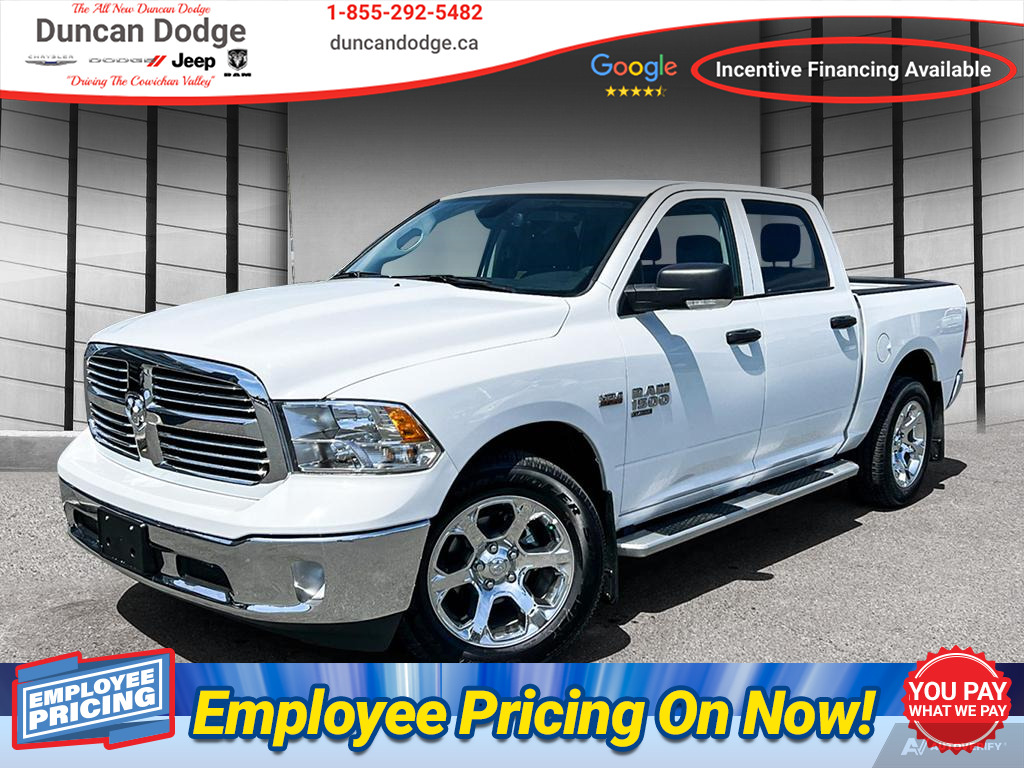 2023 Ram 1500 Classic SLT, Bluetooth, Towing Capability, FuelSaver MDS. 