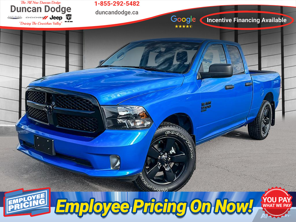 2023 Ram 1500 Classic A/C, Bluetooth, Towing, Keyless Entry, Back-Up Cam