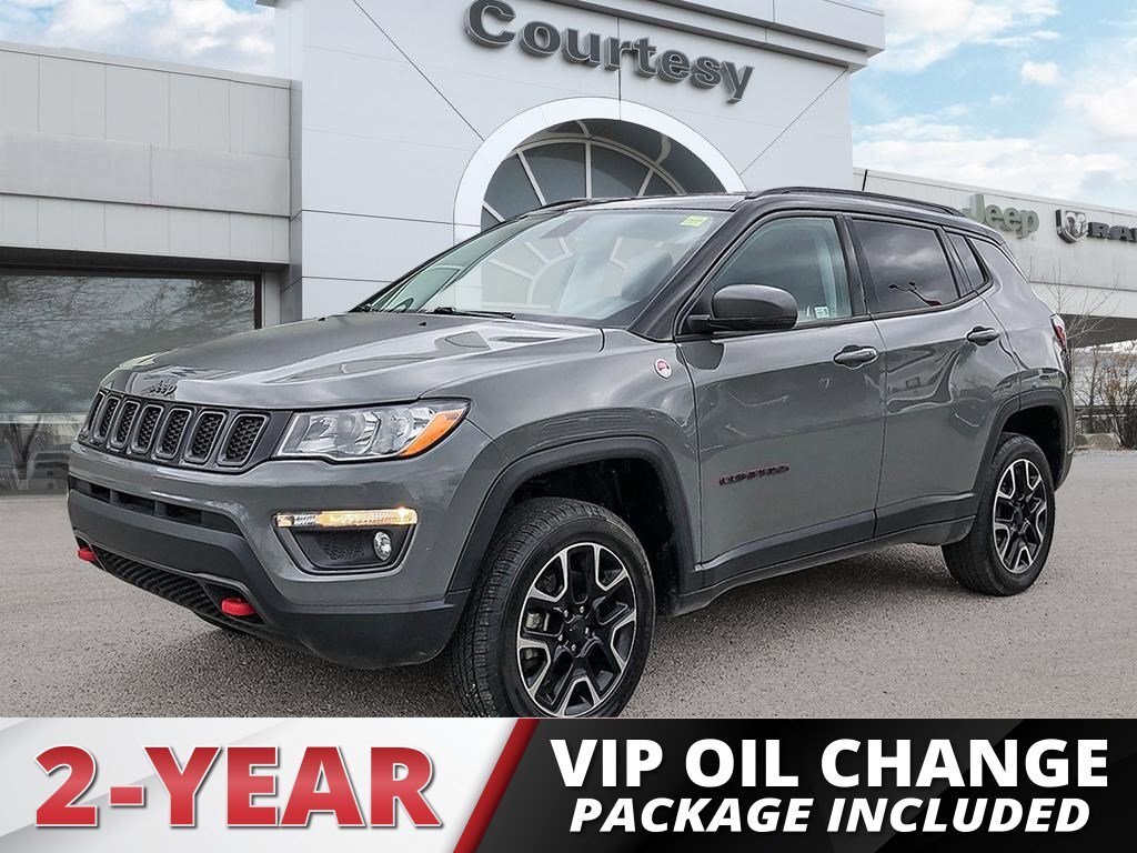 2021 Jeep Compass Trailhawk - 4WD | Remote Start | Leather
