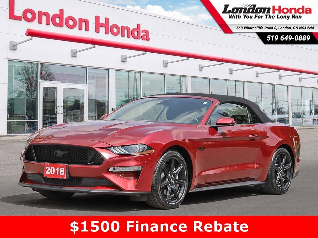 2018 Ford Mustang GT Premium | CLEAN CARFAX | PERFECT SUMMER CAR | V
