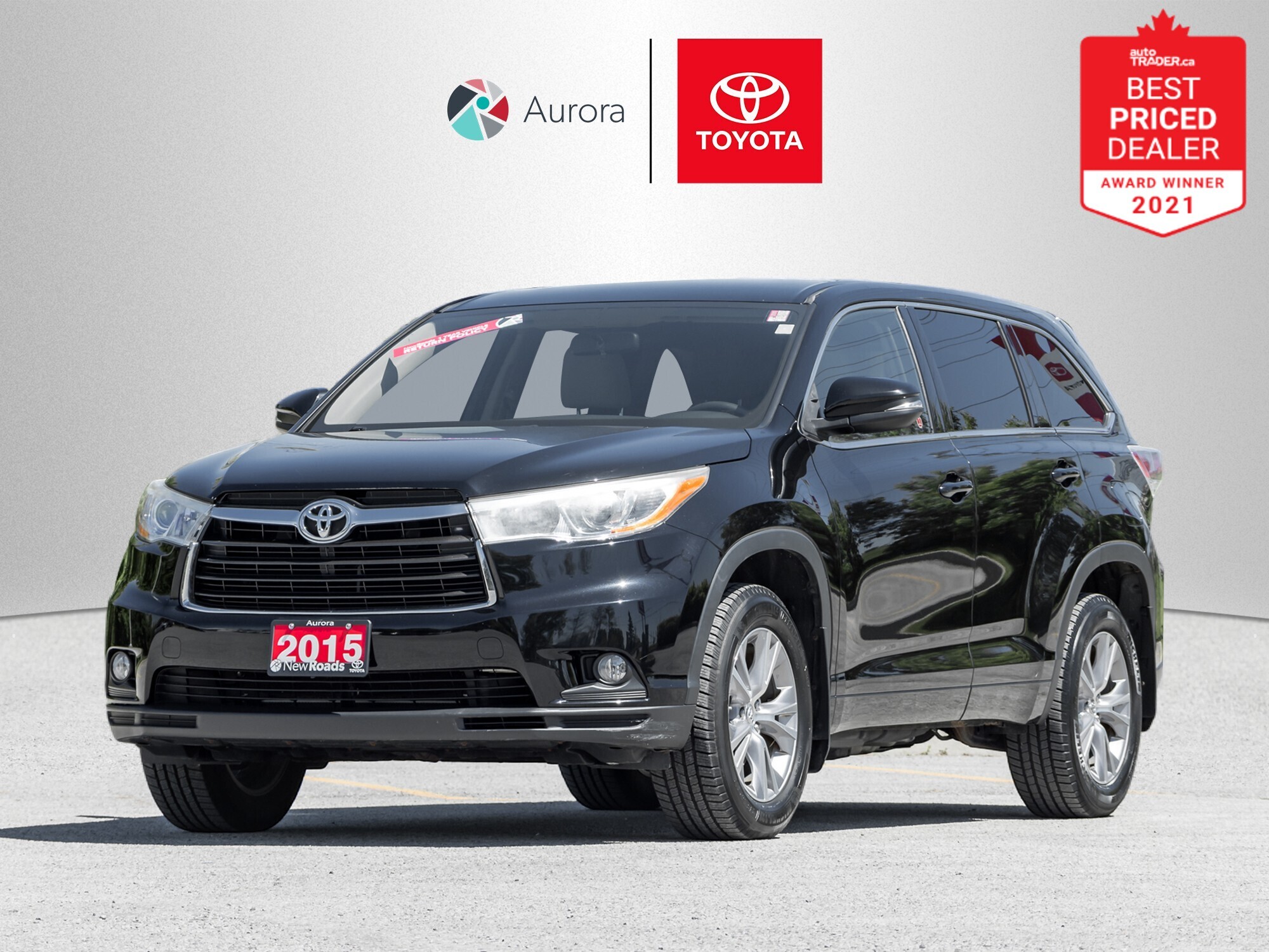 2015 Toyota Highlander LE, Dealership Maintained, One Owner